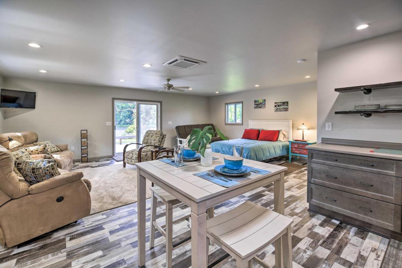 Riverfront Elizabethton Detached Studio With Grill Bagian luar foto